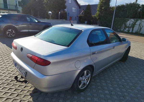 Alfa Romeo 166 cena 6500 przebieg: 229000, rok produkcji 2003 z Poznań małe 16